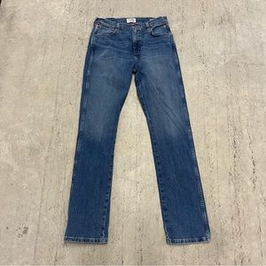 Wrangler Rooted Texas 33x36 Denim Straight EUC.